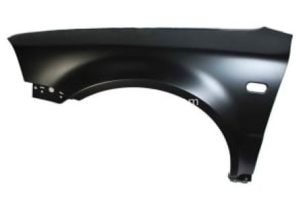 Aripă față stânga (cu gaura pentru indicator, galvanizat, certificat THATCHAM) , pentru : VW PASSAT B5.5 11.00-05.03