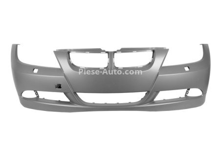 Bara față, cu gauri pentru lampa de ceata, cu gauri pentru spalator de faruri, nevopsită pentru: BMW 3 (E90), 3 (E91) 01.05-08.08