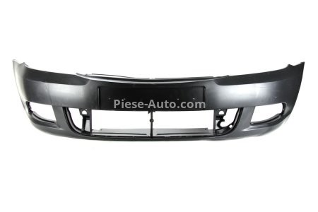 Bara față, cu gauri pentru lampa de ceata, nevopsită, TÜV) , pentru: SKODA OCTAVIA II 01.09-12.12