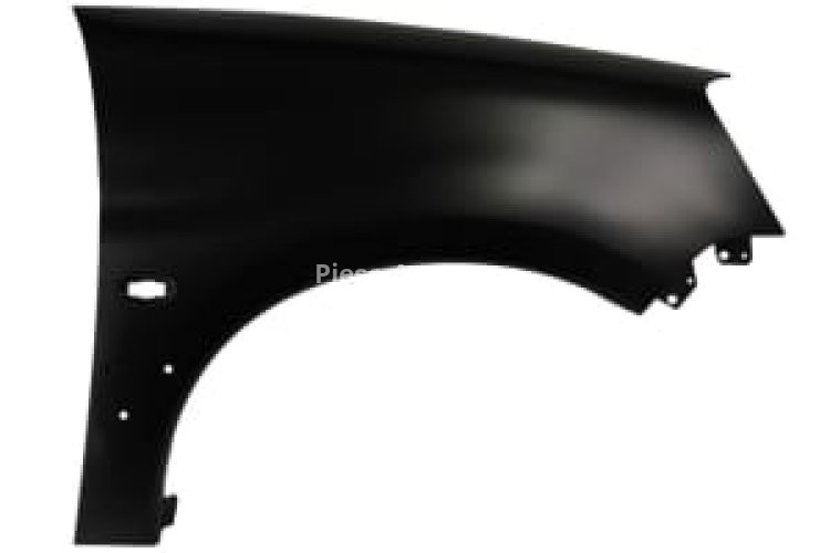 Aripă față dreapta (cu gaura pentru indicator, cu suport de gauri) , pentru : CITROEN BERLINGO, BERLINGO/MINIVAN; PEUGEOT PARTNER, PARTNER/MINIVAN 11.02-03.08