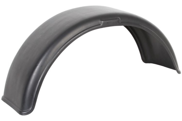 Aripă spate / carenaj plastic roată spate - dreapta/stânga (semicircular; singur; universal, lungime 840mm, latime 240mm, inaltime 350mm) 