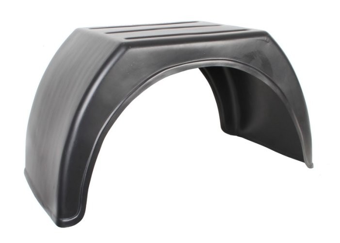 Aripă spate / carenaj plastic roată spate - dreapta/stânga (fund plat; montaj pe ambele părți; universal, lungime 1005mm, latime 550mm, inaltime 540mm) 