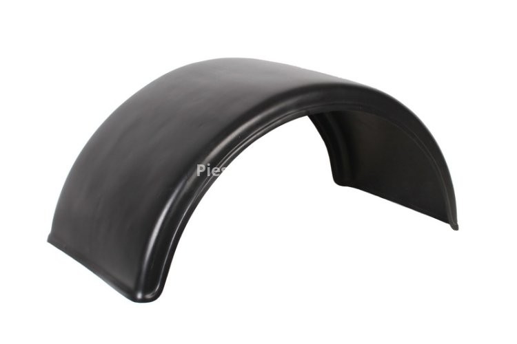 Aripă spate / carenaj plastic roată spate - dreapta/stânga (roti duble; semicircular; universal, lungime 860mm, latime 450mm, inaltime 420mm) 
