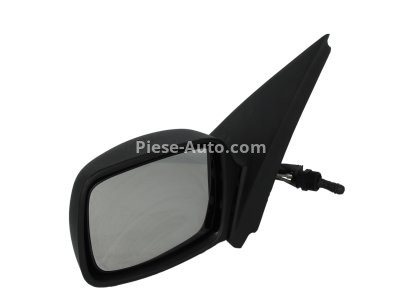 Oglinda laterala stânga reglaj mecanic, plată , pentru: FORD FIESTA, FIESTA III, FIESTA/MINIVAN