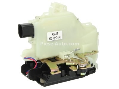 Încuietoare ,închizatoare,broască, usa spate stânga, (interior, pentru versiune cu inchidere centralizata) , pentru: SEAT LEON, TOLEDO II; SKODA OCTAVIA I; VW BORA, BORA I, GOLF IV, GOLF V, NEW BEETLE 08.96-12.13