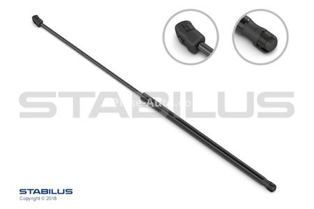 Amortizor haion / portbagaj - parte de montare: dreapta / stânga ( lungime maximă: 492mm, cursă deschidere:184mm)(fara stergator spate)  pentru: SKODA OCTAVIA I HATCHBACK 09.96-12.10 1