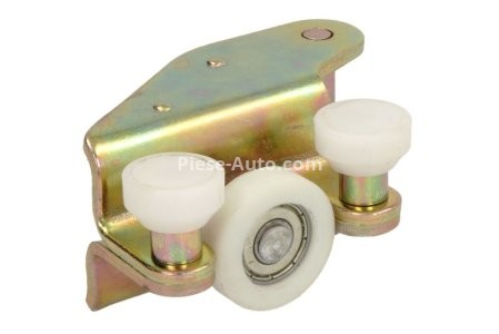 Braț / balama usa glisanta mijloc stânga (rulouri mai mari) , pentru: VW TRANSPORTER IV 07.90-06.03