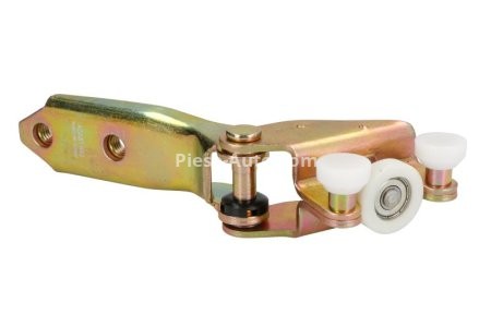 Balama ușă glisantă auto,  partea de montare: mijloc, dreapta (versiune cu role mai mari de 19mm) , pentru: VW TRANSPORTER IV 07.90-06.03