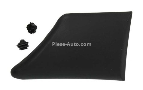 Bandou / ornament aripă spate stânga (negru) , pentru: CITROEN BERLINGO 07.96-10.08