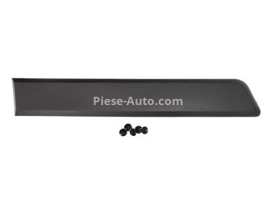 Bandou / ornament pentru ușă spate dreapta (negru) , pentru: CITROEN NEMO; FIAT FIORINO / QUBO; PEUGEOT BIPPER 11.07-04.16
