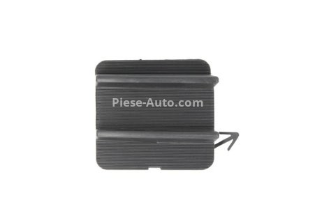 Capac bară protecție locaș cârlig de remorcare față (negru, TÜV) , pentru: NISSAN MICRA IV 05.10-05.20 05.10-08.13