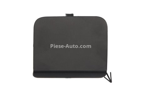 Capac bară protecție locaș cârlig de remorcare față (plastic, negru) , pentru: NISSAN MICRA IV 11.10-05.20 09.13-03.17