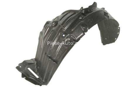 Carenaj roată / aripă față stânga (material plastic: polietilenă) , pentru: NISSAN MICRA C+C III, MICRA III 01.03-11.10