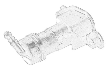 Diuza de spălare a farului stânga pentru: AUDI A4 B6, A4 B7 1.6-4.2 04.02-03.09