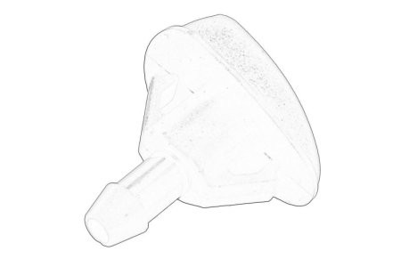 Diuză de spălare a parbrizului față pentru: CHEVROLET LACETTI, REZZO; DAEWOO LACETTI, LANOS, TACUMA / REZZO 02.97-