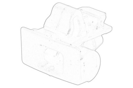 Diuză de spălare a parbrizului față pentru: MERCEDES CITAN MIXTO (DOUBLE CABIN), CITAN (MPV), CITAN/MINIVAN (W415); RENAULT KANGOO, KANGOO BE BOP, KANGOO EXPRESS, KANGOO II 04.05-