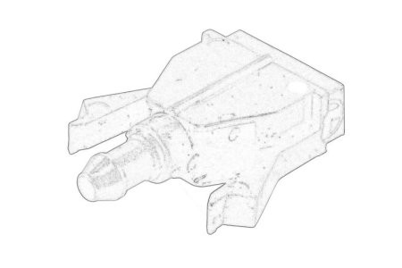Diuză de spălare a parbrizului față stânga / dreapta pentru: SEAT ALTEA, LEON 1P, TOLEDO III 5P 03.04-07.15