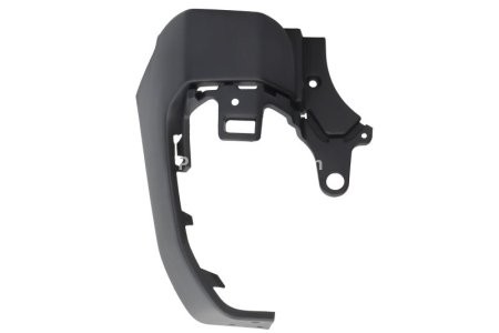 Flaps / colțar bară de protecție spate stânga (model with rear door; short model, black, TÜV) , pentru: CITROEN BERLINGO III; OPEL COMBO E; PEUGEOT RIFTER 03.18-