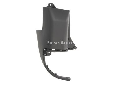 Flaps / colțar bară de protecție spate stânga (versiune cu clapeta spate, negru, CZ) , pentru: CITROEN BERLINGO, BERLINGO MULTISPACE, BERLINGO/MINIVAN; PEUGEOT PARTNER, PARTNER TEPEE -06.12