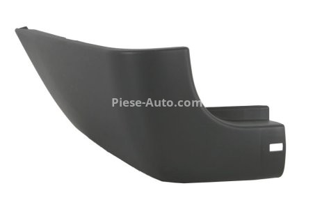 Flaps / colțar bară de protecție spate stânga (gri deschis, TÜV) , pentru: FORD TRANSIT 04.06-08.13
