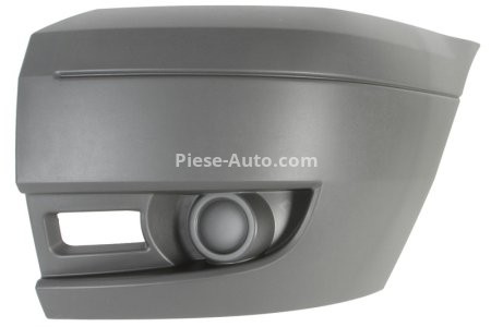 Flaps / colțar bară de protecție față stânga (gri inchis, TÜV) , pentru: FORD TRANSIT, TRANSIT TOURNEO -08.13