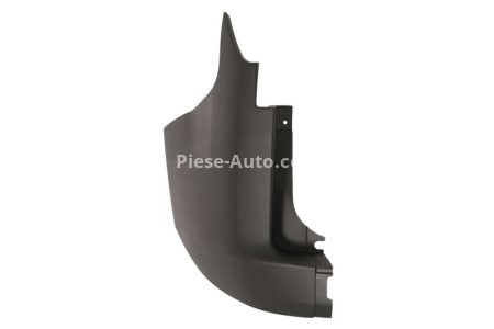 Flaps / colțar bară de protecție spate stânga (model cu usa din spate, gri, TÜV) , pentru: FORD TOURNEO CUSTOM V362, TRANSIT CUSTOM V362