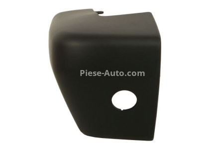 Flaps / colțar bară de protecție spate stânga (cu gauri pentru senzorii de parcare, vopsibil) , pentru: MERCEDES G (W461), G (W463) 01.02-12.07