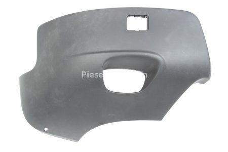 Flaps / colțar bară de protecție față dreapta (cu gauri pentru lampa de ceata, cu gaura pentru lampa de ceata, gri inchis) , pentru: VOLVO XC90 I -05.06