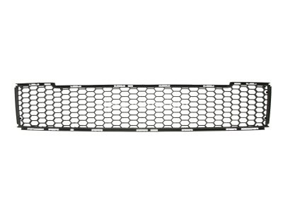 Grilă ventilație,bară protecție față (mijloc, negru) , pentru: ABARTH 500 / 595 / 695, 500C / 595C / 695C; FIAT 500 07.07-