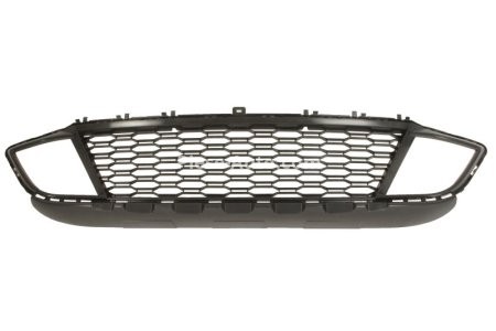 Grilă ventilație,bară protecție față (Middle, M-PAKIET, black) fits: BMW 2 Active Tourer F45, F46, 2 Gran Tourer F46 01.18-