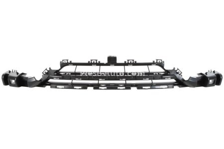 Grilă ventilație,bară protecție față (mijloc, negru) , pentru: BMW 2 (F22, F87), 2 (F23) 10.12- CABRIOLET/cupeu 10.13-