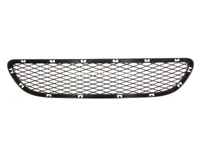 Grilă ventilație,bară protecție față (mijloc, negru) , pentru: BMW 3 (E90), 3 (E91) 12.04-12.12 08.08-06.12