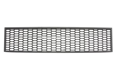Grilă ventilație,bară protecție față (mijloc, pentru auto fără sistem de control al vitezei, M-PAKIET, negru) , pentru: BMW 5 (F10), 5 (F11) 06.09-02.17 12.09-