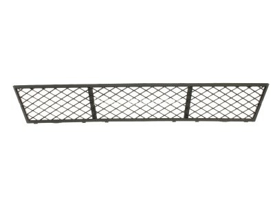 Grilă ventilație,bară protecție față (mijloc, pentru auto fără sistem de control al vitezei, negru) , pentru: BMW 5 (F10), 5 (F11) 06.09-02.17 12.09-07.13