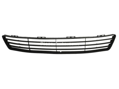 Grilă ventilație,bară protecție față (mijloc, negru) , pentru: FORD FIESTA V 11.01-12.10