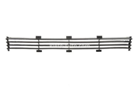 Grilă ventilație,bară protecție față (mijloc, cu gauri pentru lampa de ceata, negru) , pentru: FORD FIESTA IV, FIESTA/MINIVAN; MAZDA 121 III 08.95-08.03 08.95-12.99