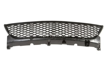 Grilă ventilație,bară protecție față (mijloc, negru) , pentru: MAZDA 3 10.03-12.09 SALON 10.03-12.06