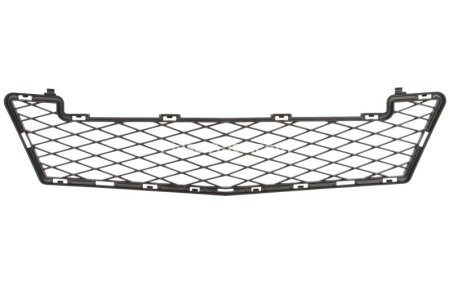 Grilă ventilație,bară protecție față (mijloc, AVANTGARDE, negru) , pentru: MERCEDES A (W169) 09.04-06.12 04.09-06.12