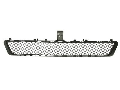 Grilă ventilație,bară protecție față (mijloc, negru) , pentru: MERCEDES E T-MODEL (S212), E (W212) 01.09-12.16 01.09-01.13 1