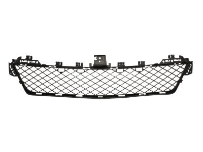 Grilă ventilație,bară protecție față (mijloc, negru) , pentru: MERCEDES C (C204), C T-MODEL (S204), C (W204) 01.07- 03.11-12.13