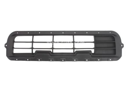 Grilă ventilație,bară protecție față (mijloc, cu aer conditionat, negru) , pentru: FIAT PANDA 09.03- 09.03-12.12