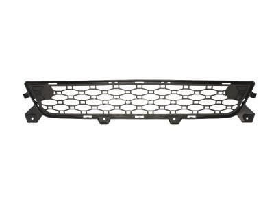 Grilă ventilație,bară protecție față (mijloc, negru) , pentru: VOLVO XC60 I 05.08-02.17 05.08-05.13