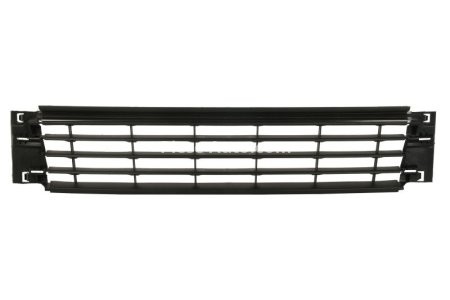 Grilă ventilație,bară protecție față (mijloc, plastic, negru) , pentru: VW POLO, POLO V 03.09- 01.14-