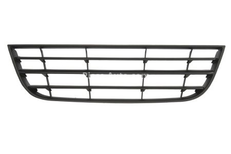 Grilă ventilație,bară protecție față (mijloc, negru, TÜV) , pentru: VW POLO, POLO IV 10.01-04.12 05.05-11.09