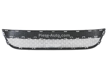 Grilă ventilație,bară protecție față (mijloc, plastic, negru) , pentru: VW TIGUAN 09.07-07.18 09.07-04.11