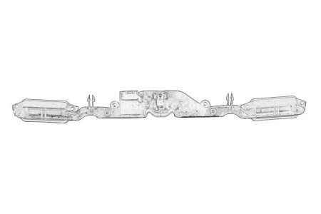 Mâner capotă portbagaj cu microswitch pentru: VOLVO S40 II, V50 1.6-2.5 01.04-12.12