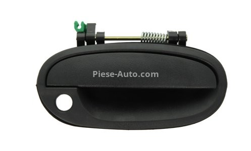  Mâner exterior ușă față dreapta (cu gaura pentru incuietoare, negru) , pentru: CHEVROLET MATIZ, SPARK 0.8-1.0LPG 03.05-