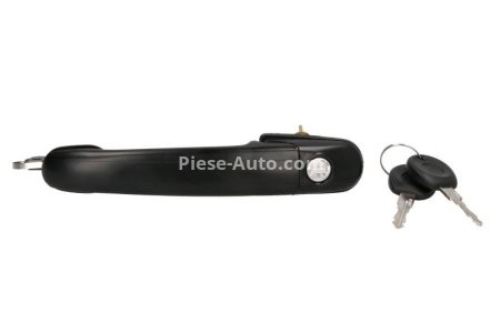  Mâner exterior ușă față dreapta/stânga (cu cheie, cu incuietoare, negru) , pentru: FORD GALAXY I; SEAT ALHAMBRA, CORDOBA, CORDOBA VARIO, IBIZA II; VW CADDY II 1.0-2.8 02.93-03.10