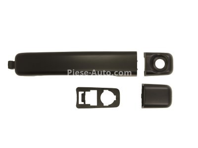  Mânerul usii glisante față/spate dreapta/stânga (cu gaura pentru incuietoare, negru) , pentru: OPEL MOVANO, MOVANO B; RENAULT MASTER III 2.3D/2.5D 10.01-