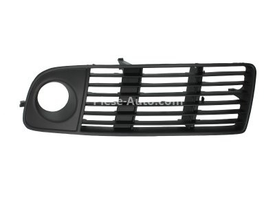 Grilă proiector ceață -  față stânga (TDI'“, cu gauri pentru lampa de ceață, plastic, negru) , pentru: AUDI A6 C5, ALLROAD C5 01.97-08.05 01.97-06.01